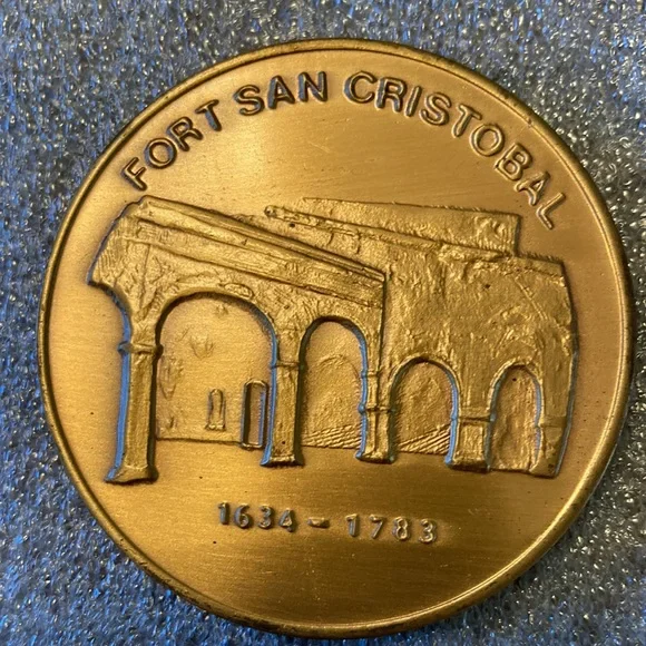 San Juan National Historic Site 2” Bronze Medal - Picture 2 of 7